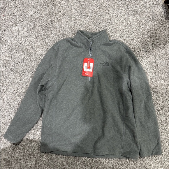 The North Face Other - The North Face Gray Half-Zip Jacket